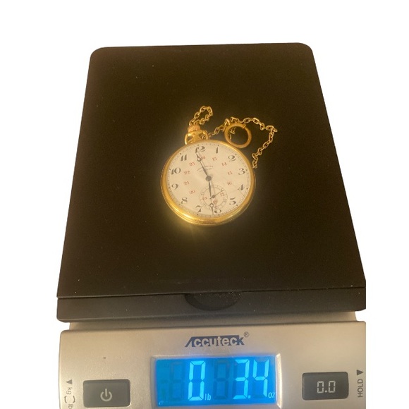 HP 🎉 1900s Paragon Chronometer 18k Pocket Watch - Picture 12 of 15